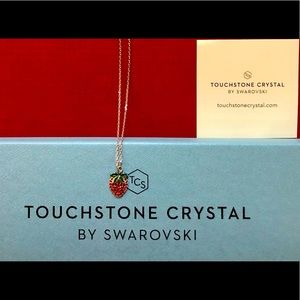 Touchstone Crystal Very Berry Necklace